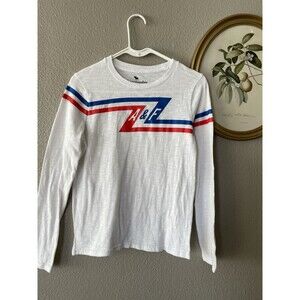 Abercrombie & Fitch Kid’s Longsleeve Shirt White Boy/Girl Sz 13/14